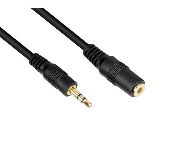 Movo MC20 20-foot (6m) TRS Female 3.5mm to TRS Male 3.5mm Extension Cable for Camera/Video Microphones (fits Rode, Takstar, Audio-Technica, Canon,...