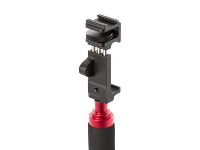 Saramonic SR-BSP1 Aluminum Smartphone Tripod Mount with Stabilizing Handle & Mounting Shoe for Apple iPhone 4, 4S, 5, 5C, 5S, 6, 6S, Samsung Galaxy...