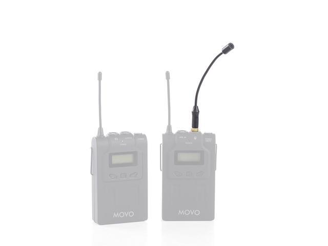Movo MV-M101 Gooseneck Omnidirectional Microphone for WMIC70, WMIC80, Saramonic UWMIC15, UWMIC9 & UWMIC10 Wireless Transmitters