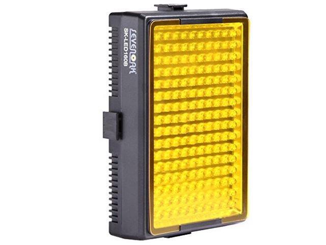 Sevenoak SK-LED160B High Intensity 6000 MCD 160 LED Video Light for Camera / Video Camcorder(Black)