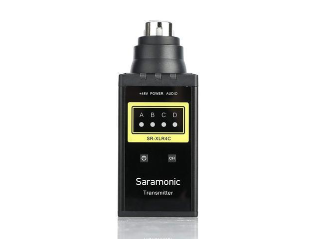 Saramonic SR-XLR4C 4 Channel VHF Wireless XLR Plug-in Microphone Transmitter for the SR-WM4C Wireless System