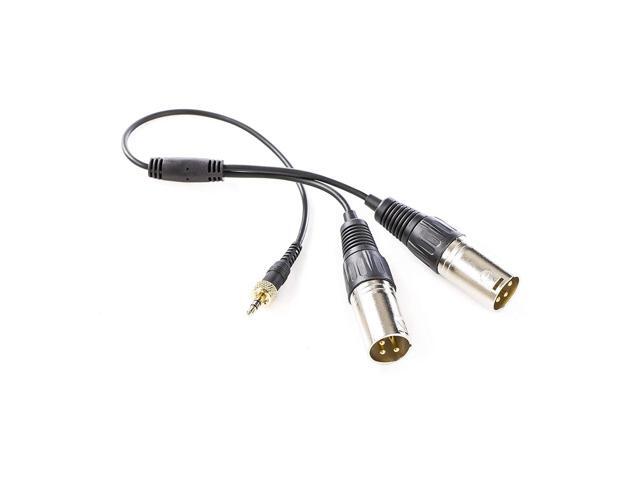 Saramonic SR-UM10-CC1 Dual-XLR Output Connector Cable for the Saramonic LavMic, UwMic9, UwMic10 and UwMic15 Wireless Microphone Systems