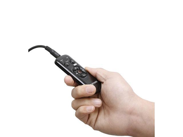 Saramonic RC-X Wired Remote Controller for Zoom H6, H5, H4n Pro, H2n, & Sony PCM-M10, PCM-D50, PCM-D100 Portable Digital Recorders