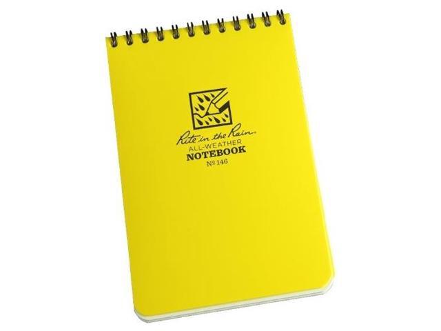 RITE IN THE RAIN 146 All Weather Pocket Notebook,Grid, 20 lb.