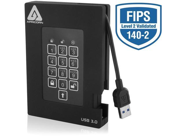 Apricorn Aegis Padlock Fortress 2 Tb External Hard Drive