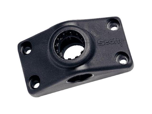 SCOTTY SIDE/DECK MOUNTING BRACKET BLACK 241-BK