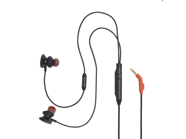 JBL Quantum 50 Wired In-ear Gaming Headset, Black
