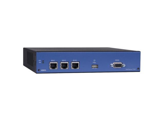 Adtran 4700341F2 Adtran NetVanta 3140 Fixed Port Secure Access Ethernet Router - 3 Ports - Management Port - SlotsGigabit Ethernet - Power Supply -...