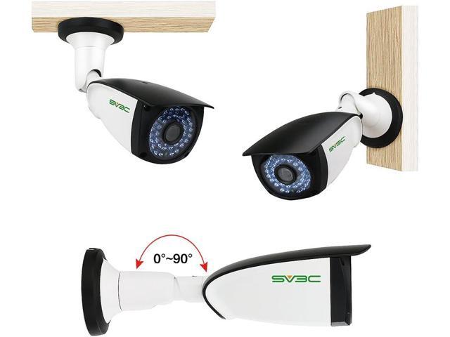 SV3C 4MP POE IP Camera, Outdoor POE Security Camera, Two Way Audio, 36pcs Lights HD 65-100FT Night Vision Home Surveillance Camera, Motion...