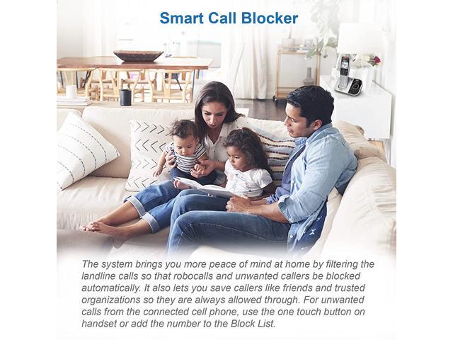 VTECH VS112-2 DECT 6.0 Bluetooth 2 Handset Cordless Phone for Home with Answering Machine, Call Blocking, Caller ID, Intercom and Connect to Cell...