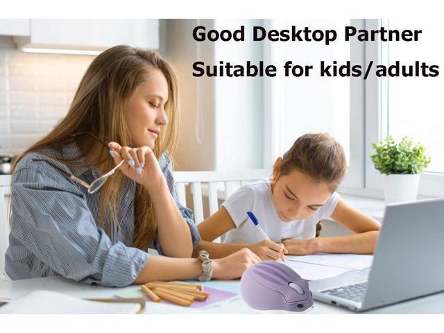 2.4GHz Wireless Cute Hamster Shape Less Noice Portable Mobile Optical 1200DPI USB Mice Cordless Mouse for PC Laptop Computer Notebook MacBook Kids...