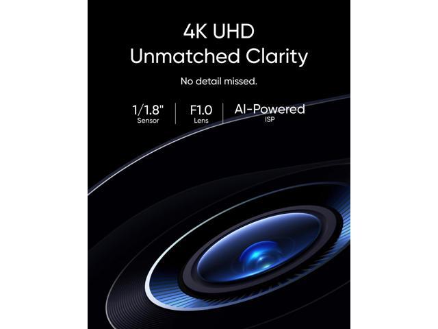 eufy Security eufyCam S3 Pro Add-on Cam, Solar Camera Outdoor Wireless, MaxColor Night Vision, 4K Security Camera with Solar Panel, Face...