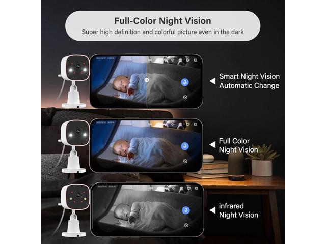 Jennov Outdoor/Indoor Security Cameras 5Ghz/2.4Ghz, 2K HD WiFi/Color Night Vision/Motion Detection /2-Way Audio/IP66 Waterproof Pet Dog Cat Baby...