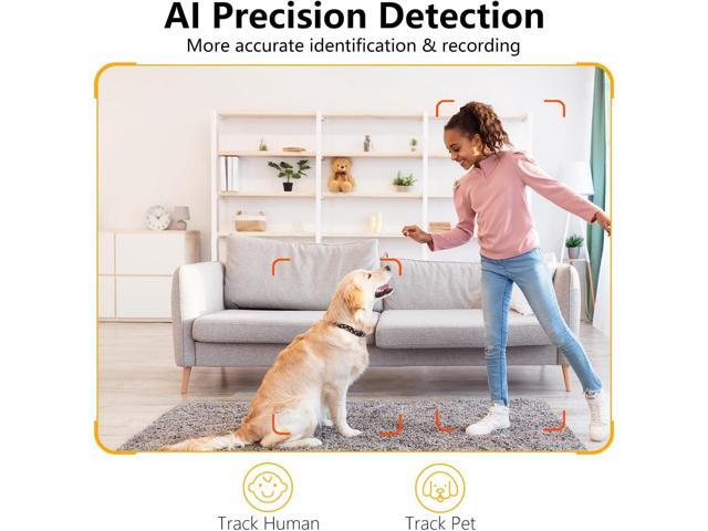 [5G & 2.4G] 2-Pack Indoor Security Cameras, 2K Cameras for Home Security with Night Vision, Baby/Dog/Pet/Elder Camera with Phone App, Auto...