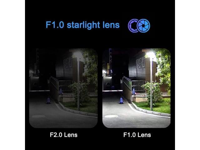 4MP PoE IP Turret Dome Camera with Audio, IP Security Camera Outdoor Rated, Waterproof IP66, 108° Wide Angle 2.8mm Lens NDAA Compliant (Color Night)