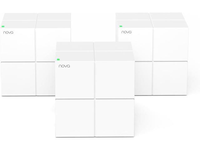 Tenda Nova Mesh WiFi System MW6 - Covers up to 4-6 Bedroom Houses- AC1200 Whole Home WiFi Mesh System - Gigabit Dual-Band Mesh Network - Replaces.