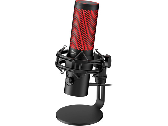 HyperX QuadCast 2 USB Microphone for Gaming, Streaming and Podcasting, with On-B