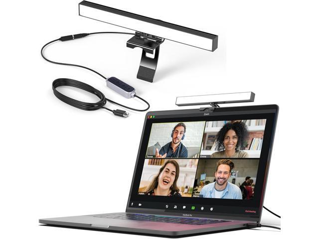 HumanCentric Video Conference Lighting - Webcam Light for Streaming, LED Monitor and Laptop Light for Video Conferencing, Zoom Lighting for...