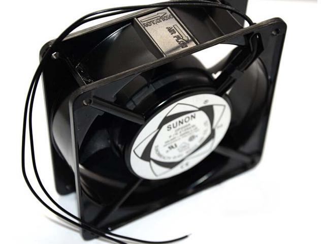 SUNON 12038 12Cm DP200A 2123XSL Sleeve Cooler with 220~240 50~60Hz 0.14Amp 2 Wires