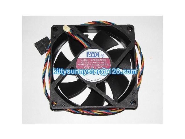 20 Pcs for DELL 9DVNN Optiplex 790 990 SFF Case Fan, AVC 8020 DASA0820R2U 12V 0.6A 4Wire Cooling Fan