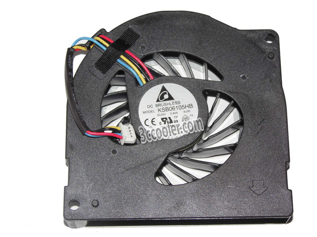 20 Pcs for Delta KSB06105HB 9J30 5V 0.4A 4 Wires 4 Pins Laptop CPu Fan