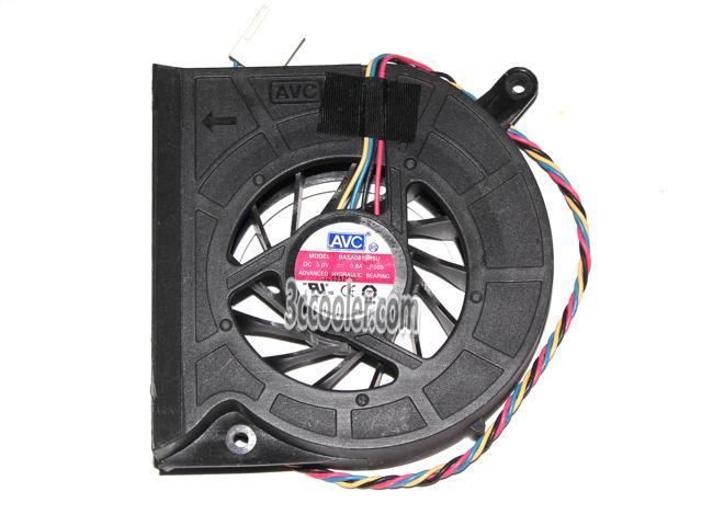 AVC BASA0819R5U P009 5V 0.6A 4 Wires 4 Pins notebook fan vga cooler for Wistron P/N:23.10393.001 Rev.A