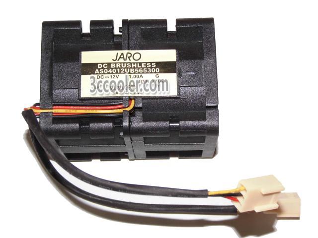 ADDA JARO 40x56mm AS04012UB565300 12V 1A (3 Wires 3 Pins)* 2 Server Cooling fan 4CM inverter Cooler