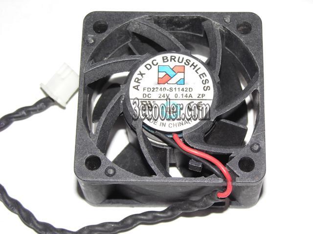 ARX 40*20mm 4CM FD2440-S1142D 24V 0.14A 2 wires 2 pins case fan inverter cpu cooler