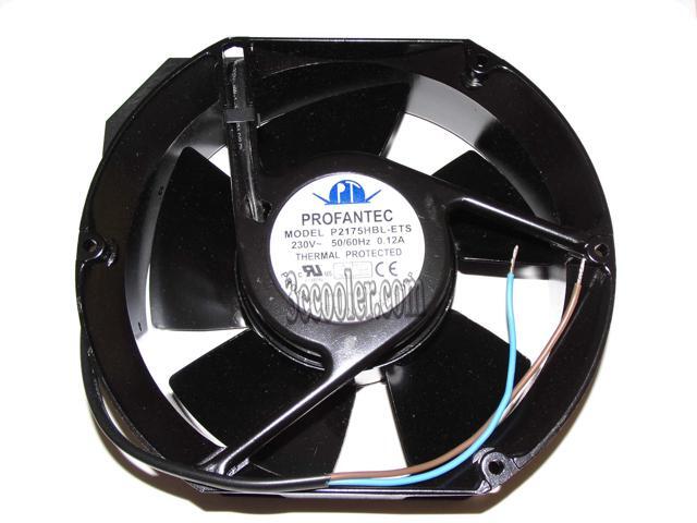 10 Pcs for ProFanTec 17CM 172*51mm P2175HBL-ETS P2175HBL 230V~50/60Hz 0.12A 2 wires Axial AC fan cabinet ups server cooler