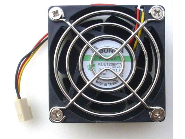 20 Pcs / Lot 6025 KDE1206PTV1 MS. AF. GN 12V 1.7W 3Wire Cooling Fan