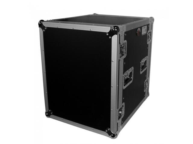 ProX T-14RSS 14U Space Amp Rack Mount ATA Flight Case 19 In Depth W/Casters