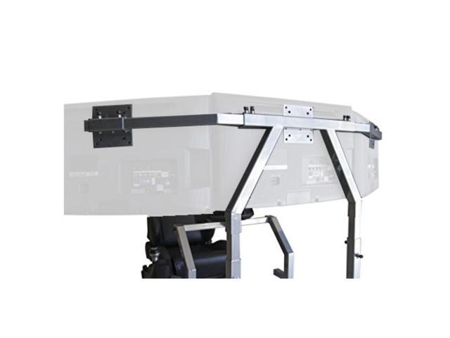 GTA Triple Monitor Stand Silver Fit Up To 24' Monitor