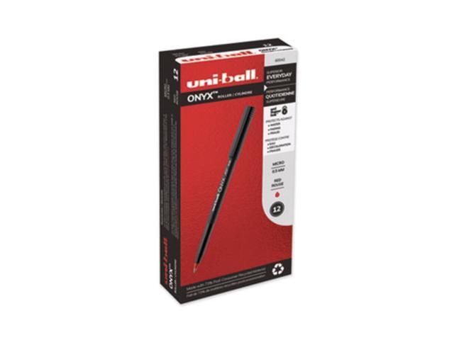 uni-ball ONYX Rollerball Pen,PEN,UNIBALL,ONYX,MICRO,RD