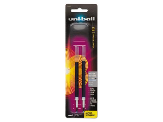 uni-ball Refill for uni-ball Signo Gel 207 Pens,REFILL,GEL207,RBL,BE,2PK