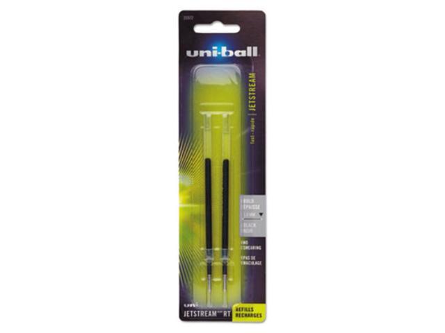 uni-ball Refill for uni-ball JetStream RT Pens,REFILL,JTSTRM RT BLD,2,BK