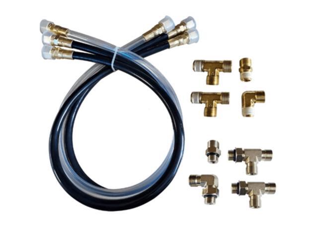 Si-Tex Autopilot Hydraulic Steering Installation Kit W/Hoses & Fittings