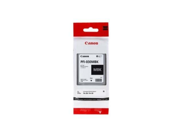 Canon PFI-030MBK 55 ml Matte Black Ink Tank for ImagePROGRAF TA-20, TA-30