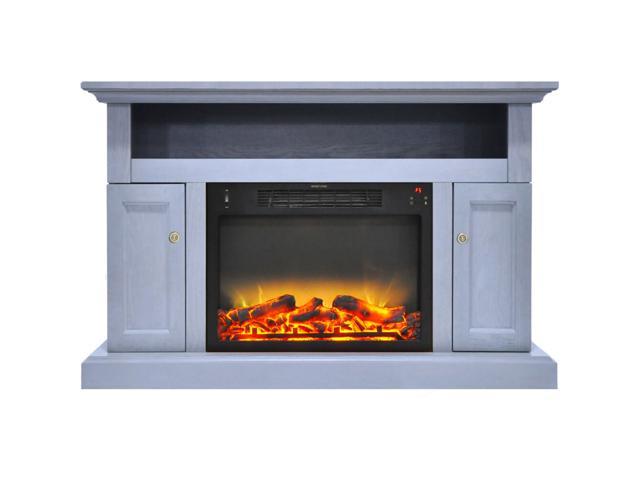 Photos - Electric Fireplace Cambridge Sorrento  with an Enhanced Log Display and 47