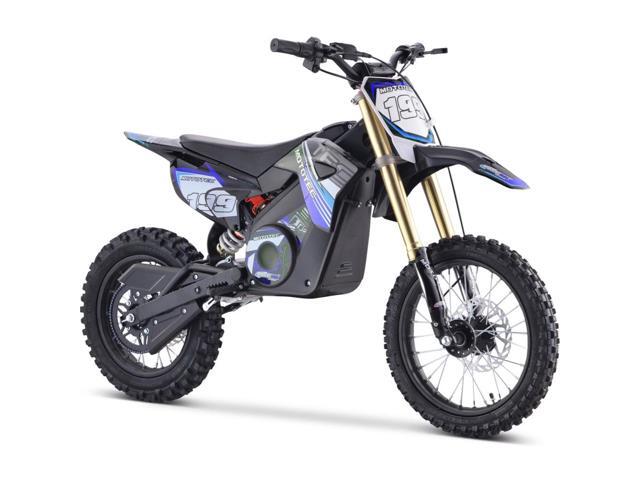 MotoTec 48v Pro Electric Dirt Bike 1800w Lithium Blue