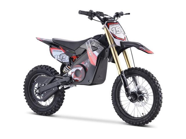 MotoTec 48v Pro Electric Dirt Bike 1800w Lithium Red