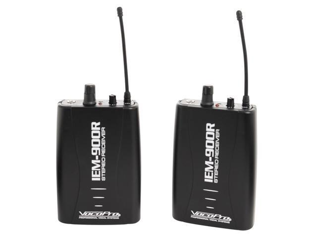 IEM-900-BAND-4 Long Range Pro Stereo Wireless In-Ear Monitor Package with Four Transmitters and four Receivers