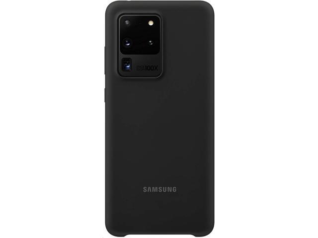 Samsung Genuine Silicone Cover Case For Galaxy S20 Ultra Black EF-PG988TBEGUS