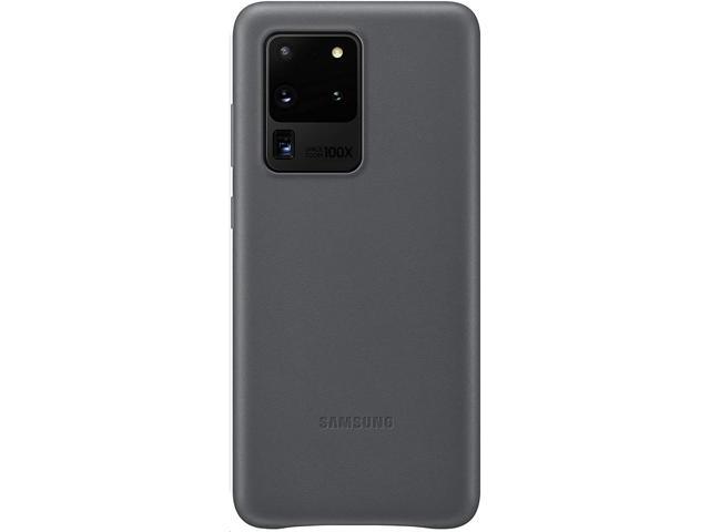 Samsung Genuine Leather Cover Case For Galaxy S20 Ultra Gray EF-VG988LJEGUS