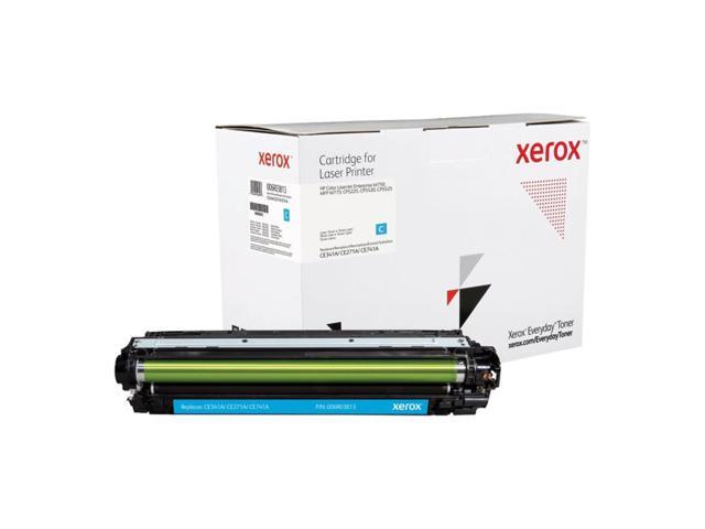 Xerox 006R03813 Compatible Toner Cartridge Replaces HP CE341A/ CE271A/ CE741A Cyan Standard Yield