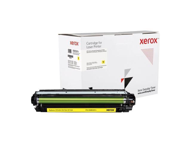 Xerox 006R03814 Compatible Toner Cartridge Replaces HP CE342A/ CE272A/ CE742A Yellow Toner Standard Yield