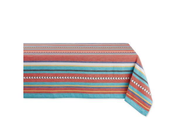 DII Verano Stripe Tablecloth 60x84
