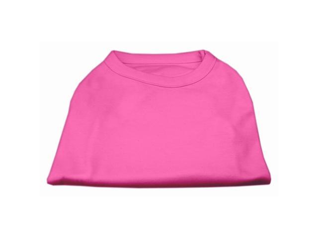 Mirage Pet Products 8-Inch Plain Shirts, X-Small, Bright Pink