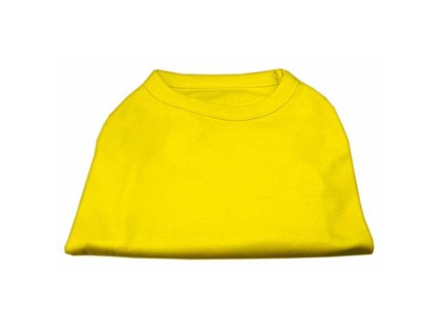 Mirage Pet Products 14-Inch Plain Shirts, Large, Yellow