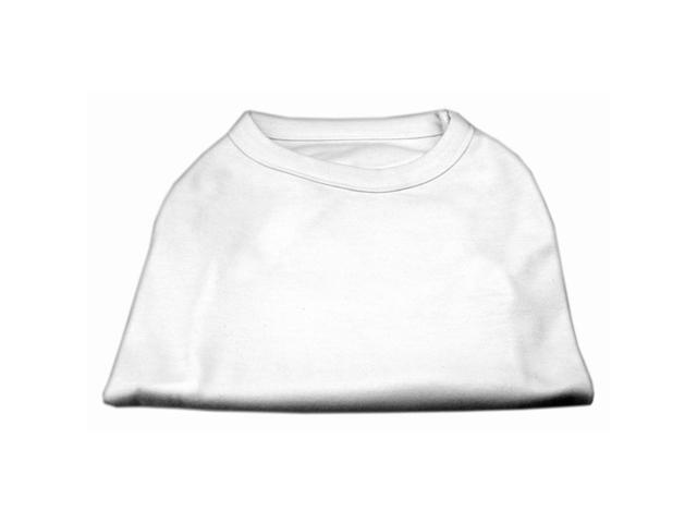 Mirage Pet Products 10-Inch Plain Shirts, Small, White