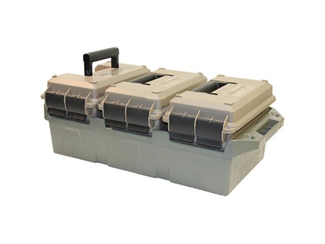 MTM 3-Can Ammo Crate .50 Caliber Dark Earth/Army Green